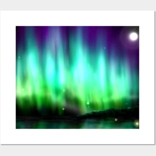 Northern Lights Posters and Art